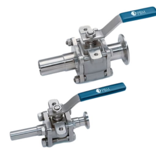 How do material choices impact sanitary valve performance