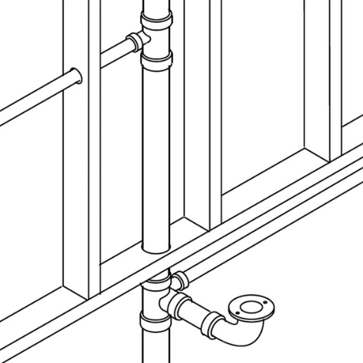 How do these fittings affect vent systems in plumbing