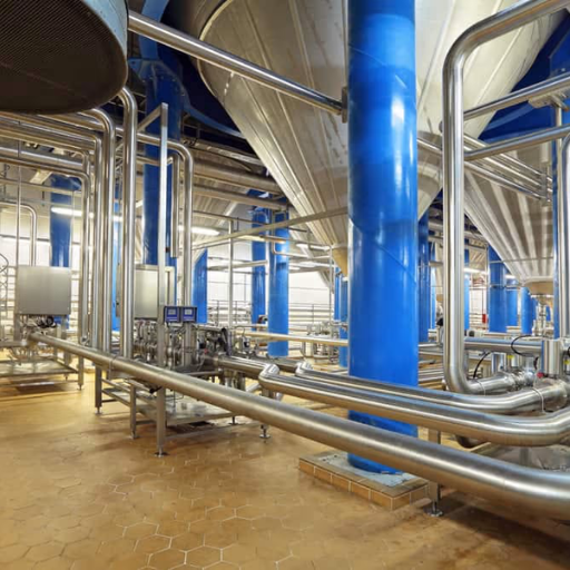 How is the electropolishing process performed on stainless steel parts