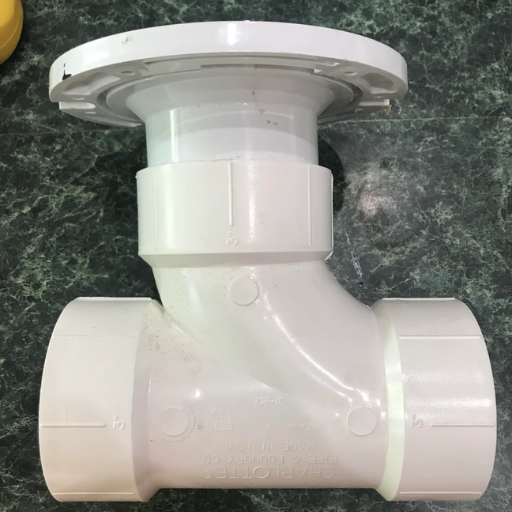 When should you use a sanitary tee vs. when would a wye be more appropriate