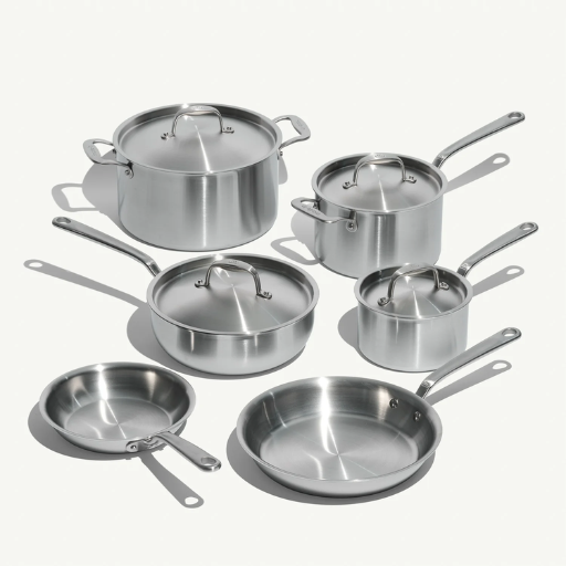 Which grades of stainless steel conduct heat best