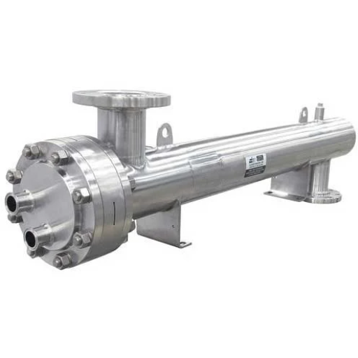 Which steel offers the best corrosion resistance for heat exchangers