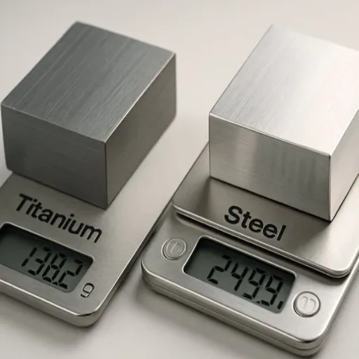 Weight and Density: Steel vs Titanium