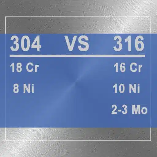 Choosing Between 304 and 316 Stainless Steel